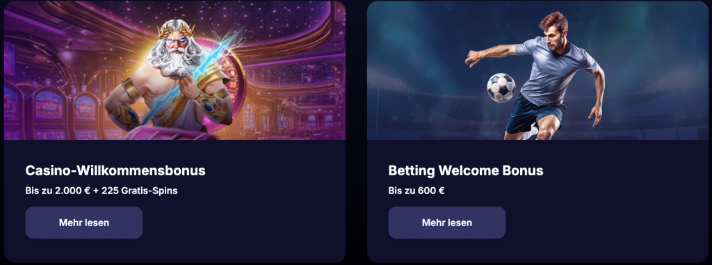 Attraktive Boni und Werbeaktionen bei NV Casino