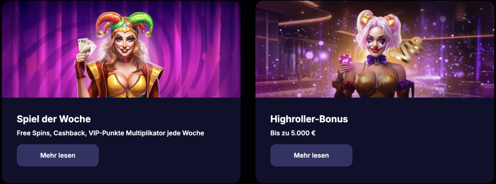 High Roller Bonus NV Casino